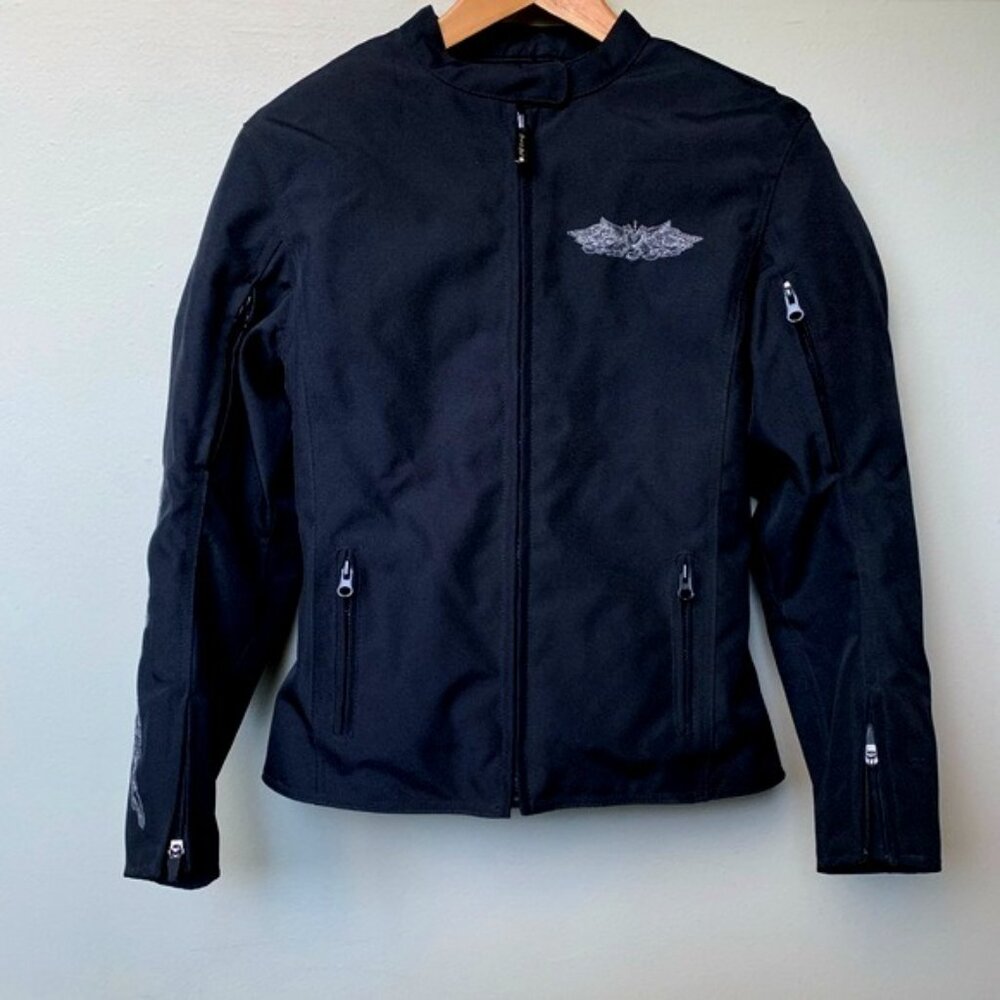 Women's Street & Steel Lined and Padded Motorcycle Jacket XS - Picture 3 of 12